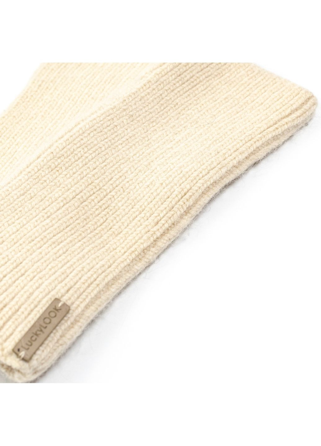 Митенки женские ангора бежевые АННА LuckyLOOK 565-593 (322790913)