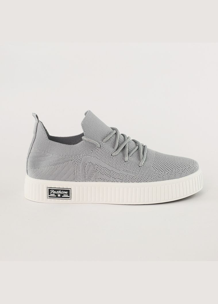 Серые кеды женские Fashion