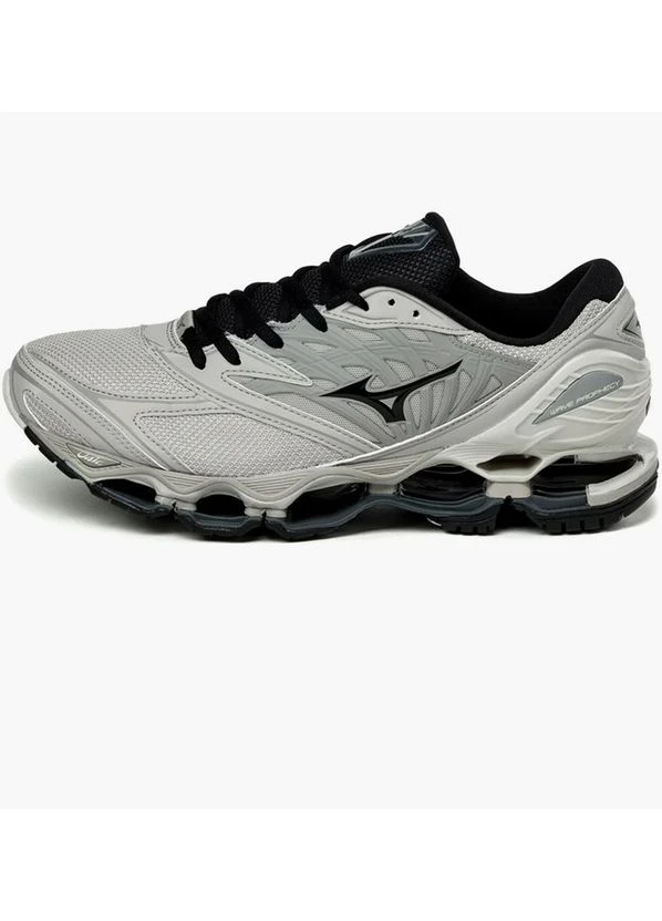 Сірі кросівки wave prophecy ls grey d1ga333703 демісезон Mizuno