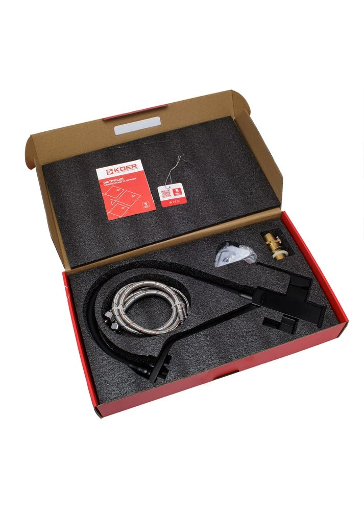 Смеситель для кухни с выходом для питьевой воды (KR5007) KOER KB-72009-05 (388595318)
