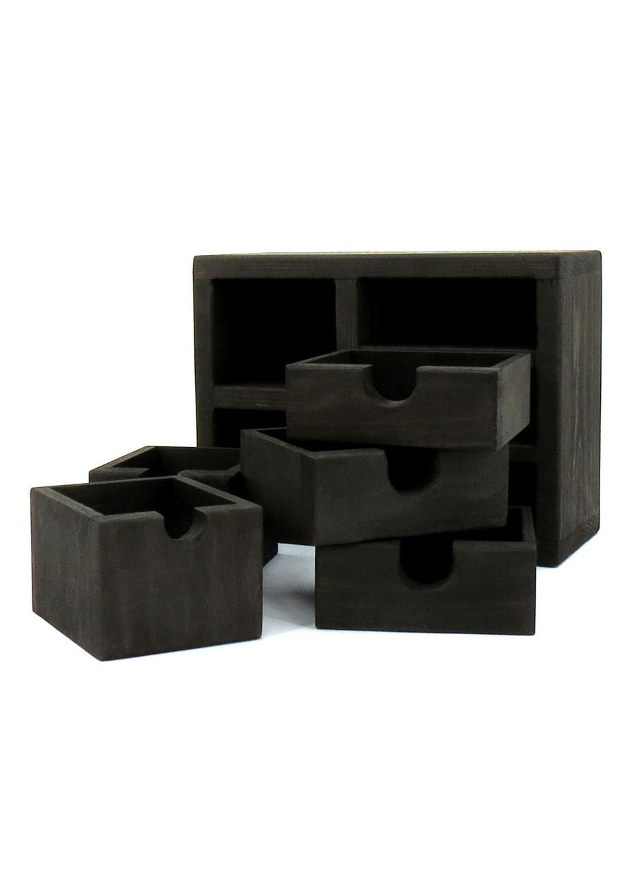 Органайзер настільний з дерева Рендерс венге (КНЦ-005212) No Brand (328224510)