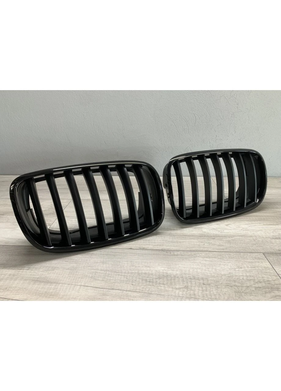 Решітка радіатора BMW E70 / BMW X6 E71 (2006-2014) Ноздрі З Глянсовою рамкою Tuning-Tec X5 (398179459)