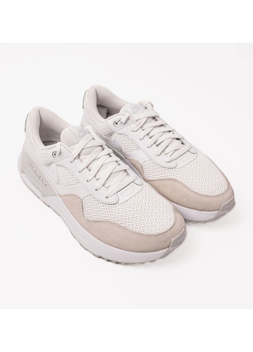 Белые кроссовки мужские air max systm white dm9537-101 Nike
