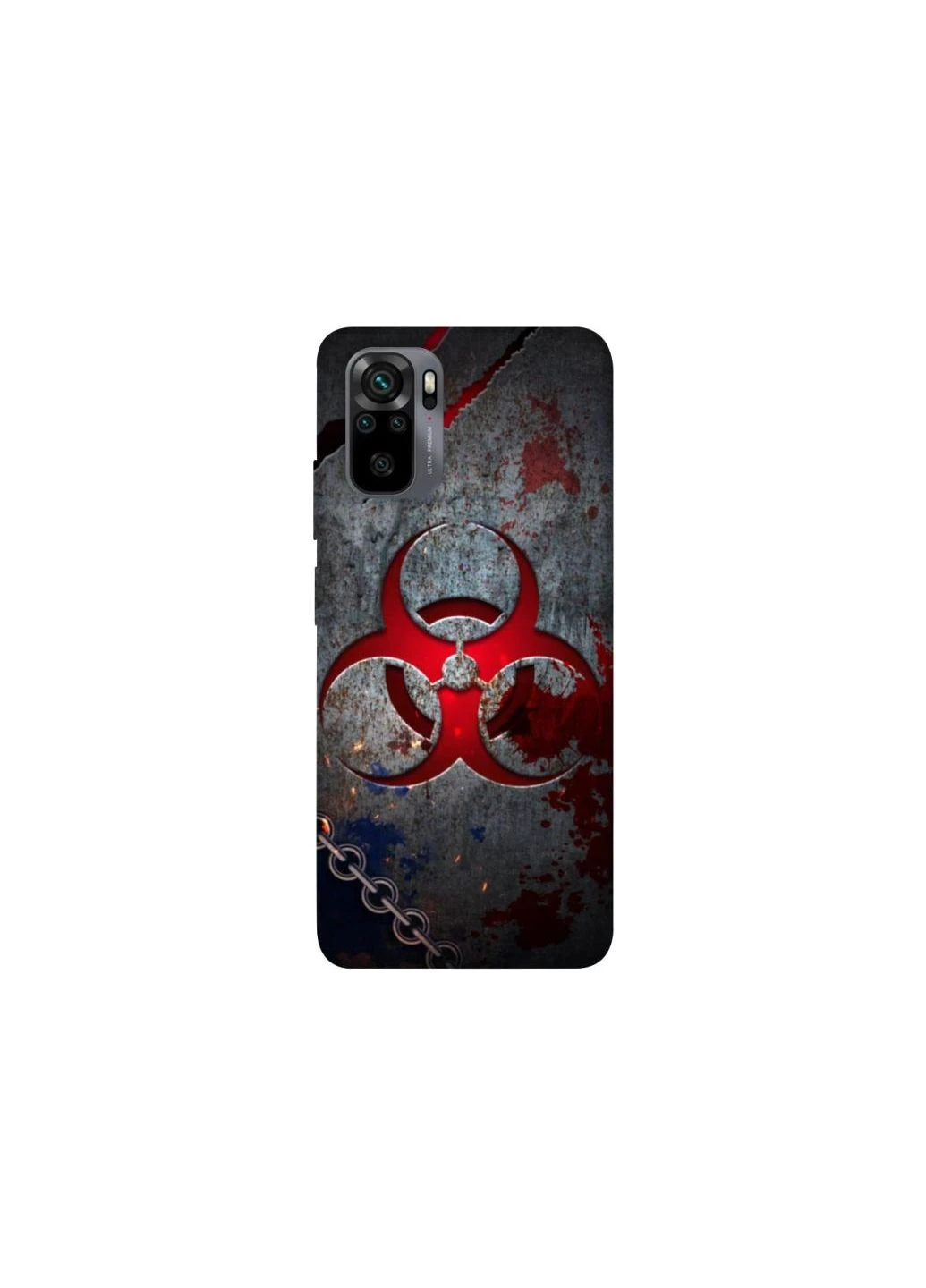 Чохол на Xiaomi Poco M5s Радіація v3 Frontalka (353841424)