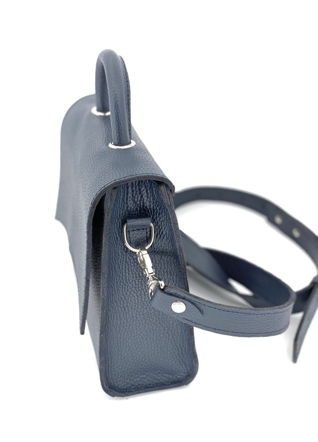 Женская кожаная сумка Баланс Синий Dekey (332055236)