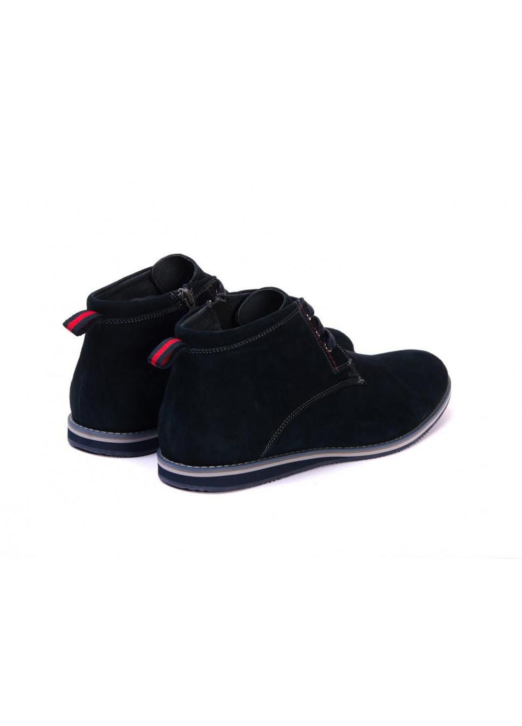 Темно-синие ботинки 7144576-б 42 цвет тёмно-синий Roberto Paulo