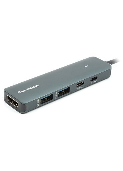 Концентратор USB-C 2xUSB 3.0 + USB-C PD + HDMI (CA913435) Blueendless USB-C to 2xUSB 3.0 + USB-C PD + HDMI (366697480)