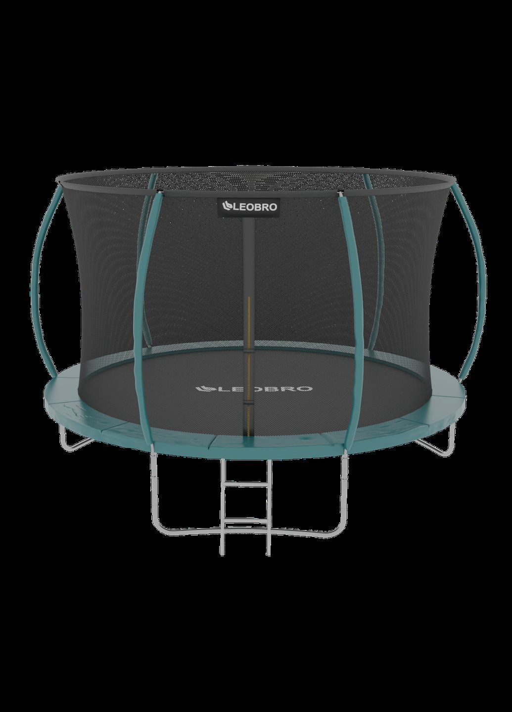 Батут с внутренней защитной сеткой 252 см Premium Pro 8FT GREEN LEOBRO (316152550)