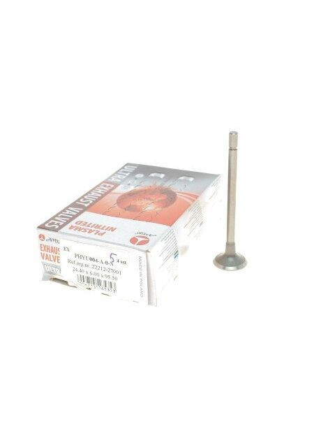 Клапан (выпуск) Hyundai Accent/Santa Fe/Kia Sportage 1.5-2.2CRDi (24.40x6x95.5) (азотирование PHYU004-A-0-N UA63 AMP (339641176)