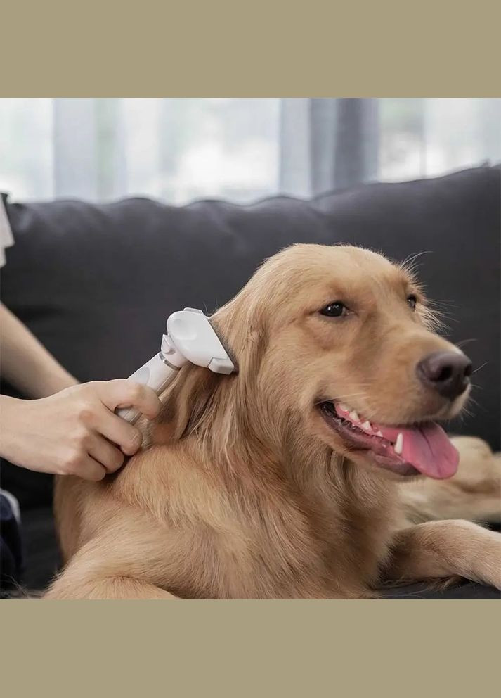 Фурмінатор Pawbby One-Hand Hair Remover Comb Medium MG-PCO001 білий Xiaomi (294092807)