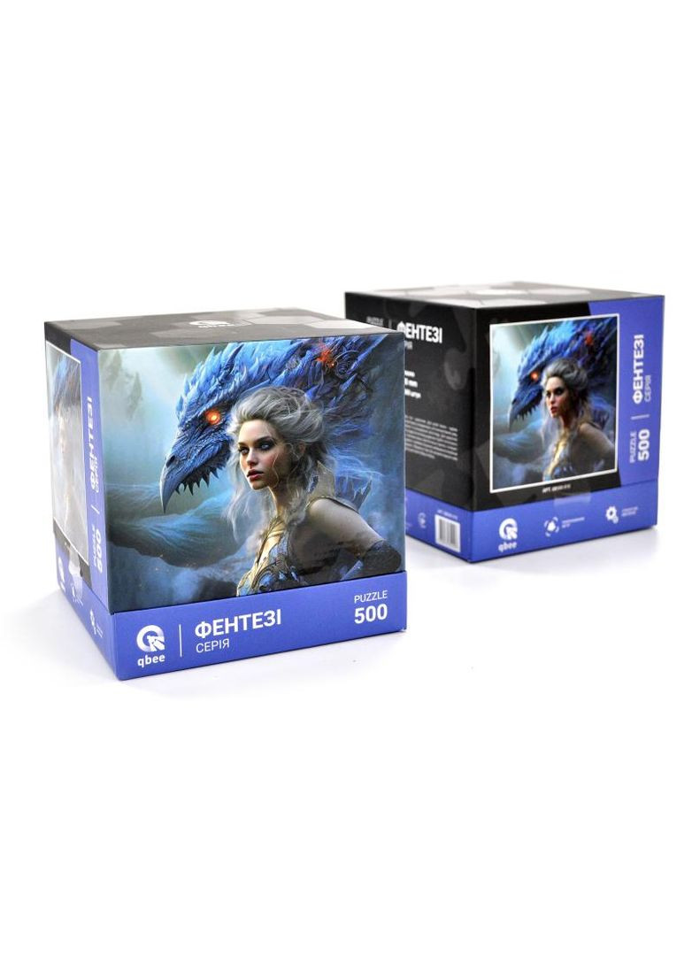 Пазлы - 500 эл. - QB500-010 "Повелительница Драконов" qbee (373378952)