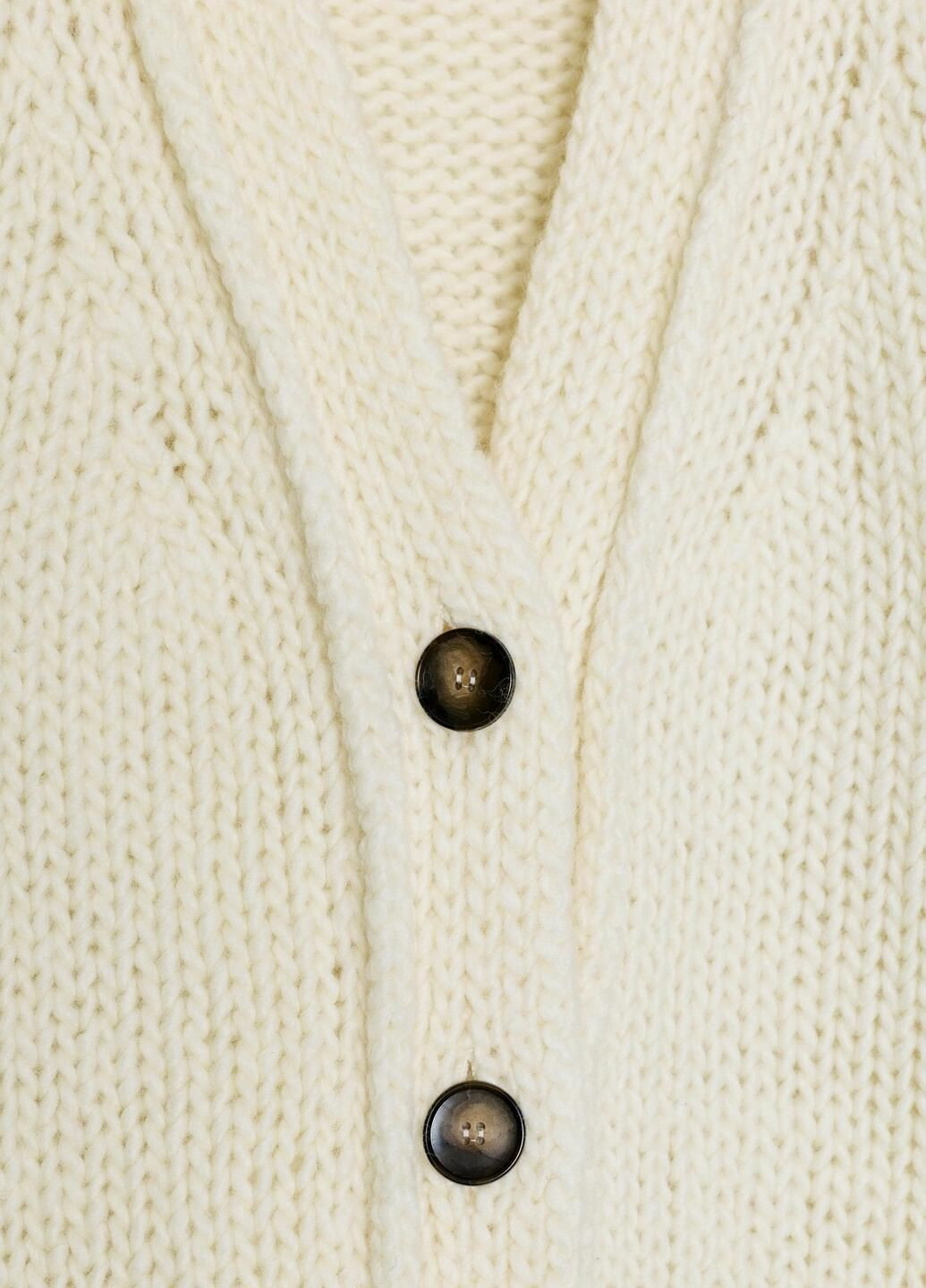 Молочный демисезонный кардиган Zara