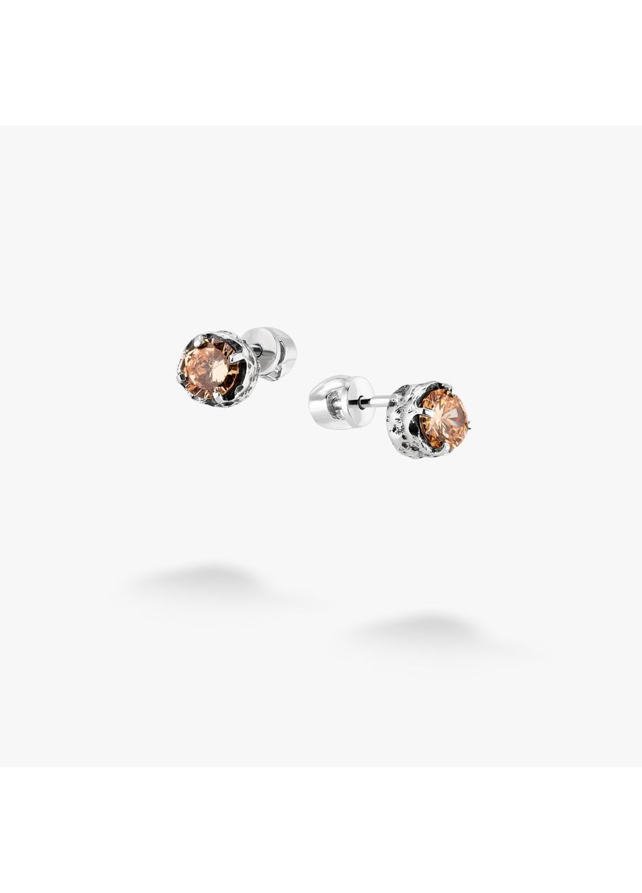 Пусеты серебряные Цефеида Shampan925 Zirkon Skifska Etnika (364203032)