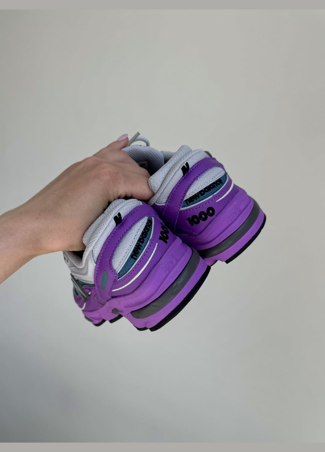 Кроссовки женские New Balance 1000 purple | Нью Беланс 1000 фиолетовые No Brand фиолетовые демисезоны (316507770)