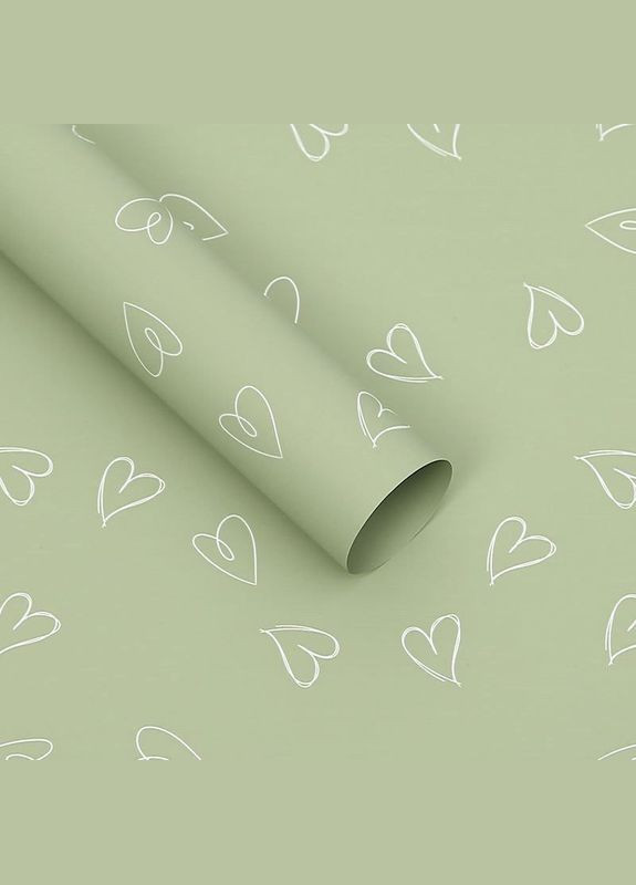 Калька 58х58 см для квітів із візерунком паковання 5 шт. No Brand (345704106)