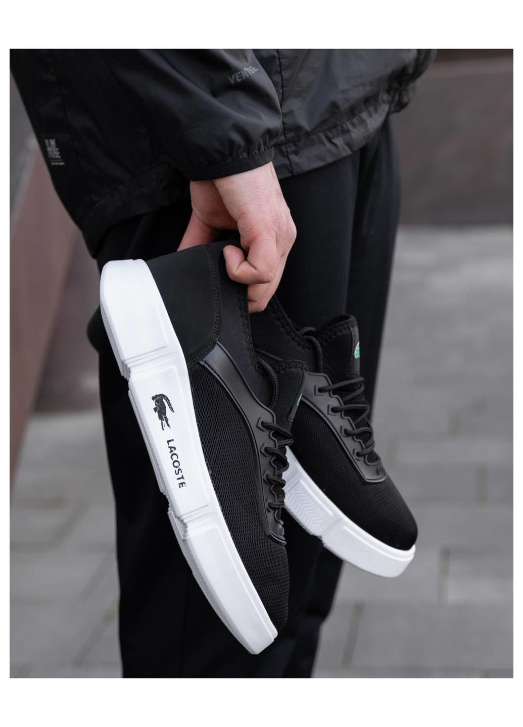 Черные летние кроссовки мужские nd No Brand Black White