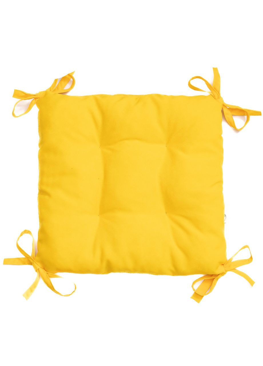 Подушка для крісла см жовтий No Brand (324828755)