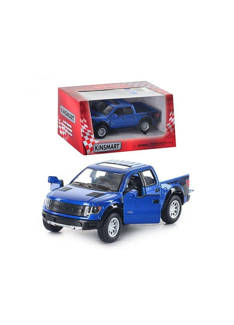 Дитяча колекційна машинка FORD F-150 КТ5365 синій Kinsmart (371357771)