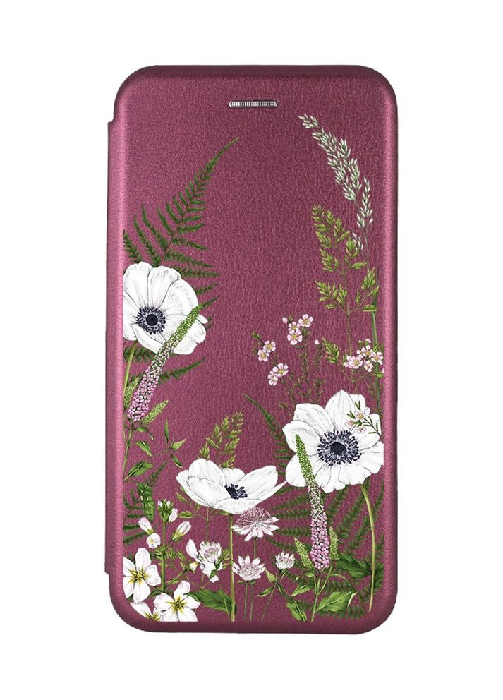 Чехол-книжка с рисунком для Samsung Galaxy A24:: Цветы полевые (принт 363) Creative (355389101)