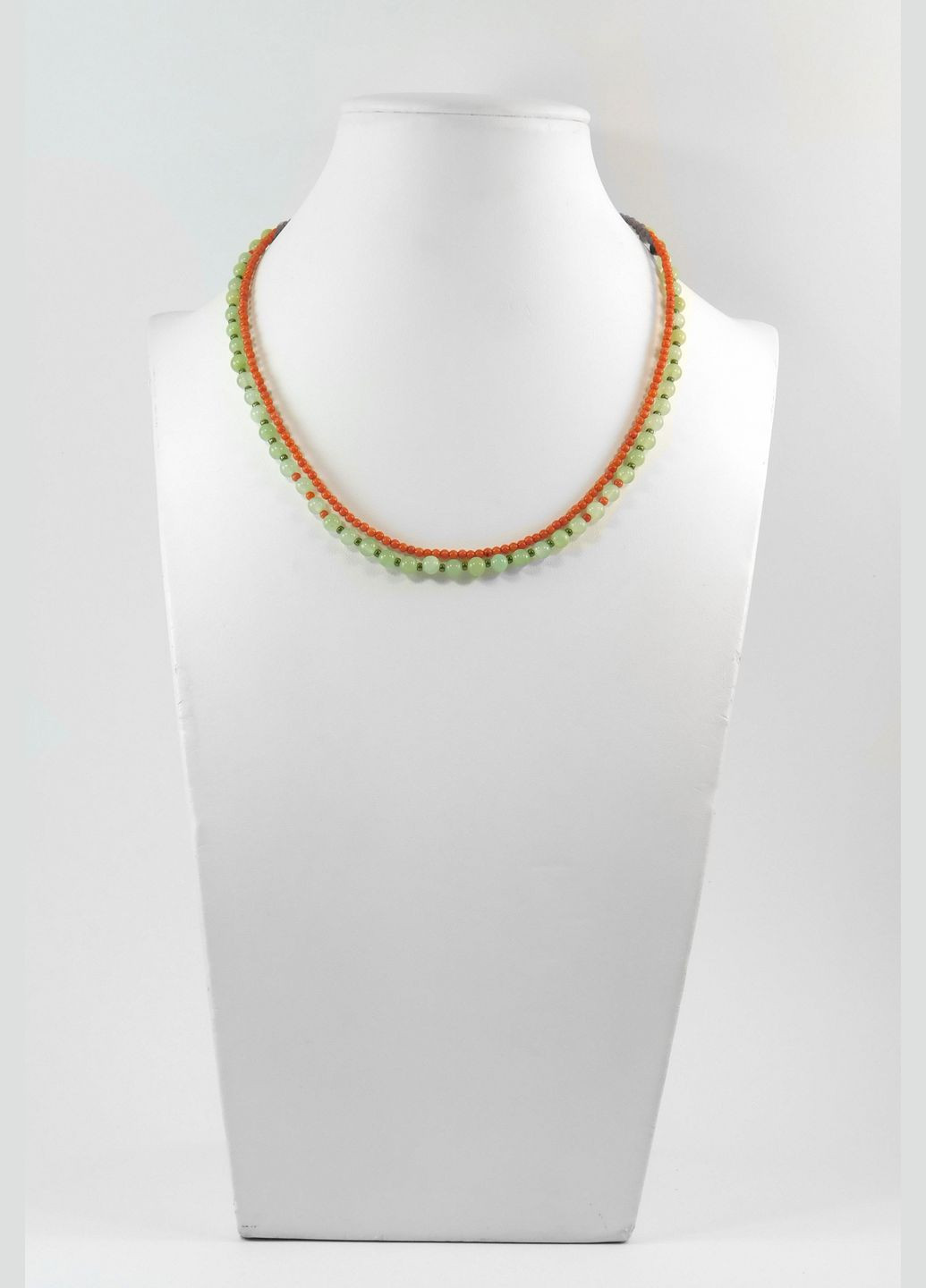 Намисто "Оливка" Онікс, Корал Fursa fashion (322316358)