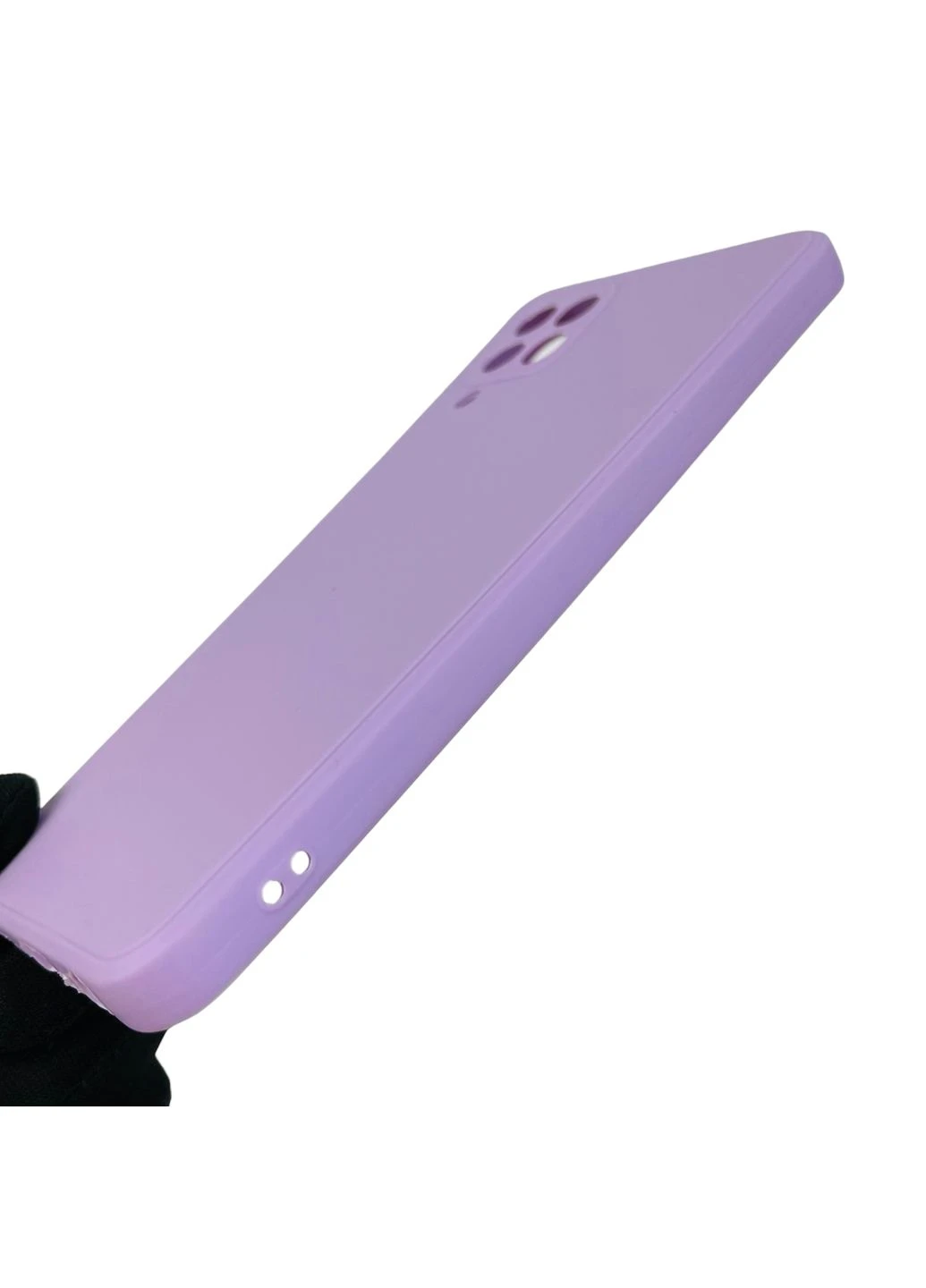 Чохол для Galaxy M22 4G SM-M225F з квадратними гранями із захистом камери на самсунг м22 4г бузковий Samsung (366022101)