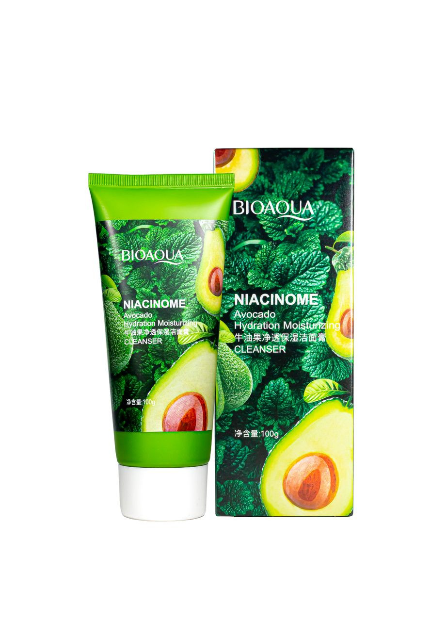Очищающая пенка для умывания Avocado Niacinome 100 мл BQY45480 Bioaqua (351898733)