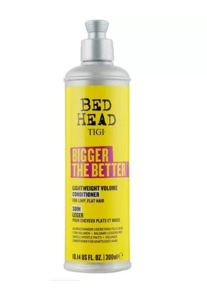 Кондиционер для максимального объема волос Bed Head Bigger The Better 300 мл Tigi (361072279)