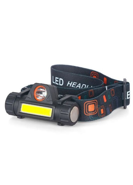 Налобный акумуляторний фонарь BL-8101 универсальный удобный фонарик XPE+COB Bailong (313868101)