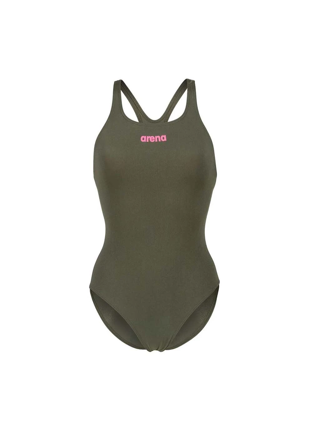 Темно-зеленый летний слитный купальник для женщин team swimsuit swim pro solid темно-зеленый Arena