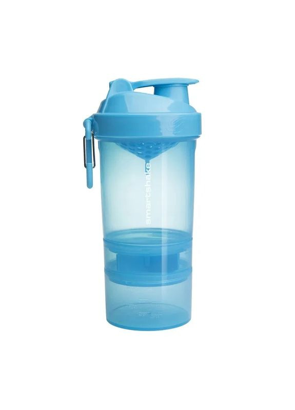 Шейкер спортивный неоново-синий (Original2Go Neon Blue) 600 мл SmartShake (361117904)