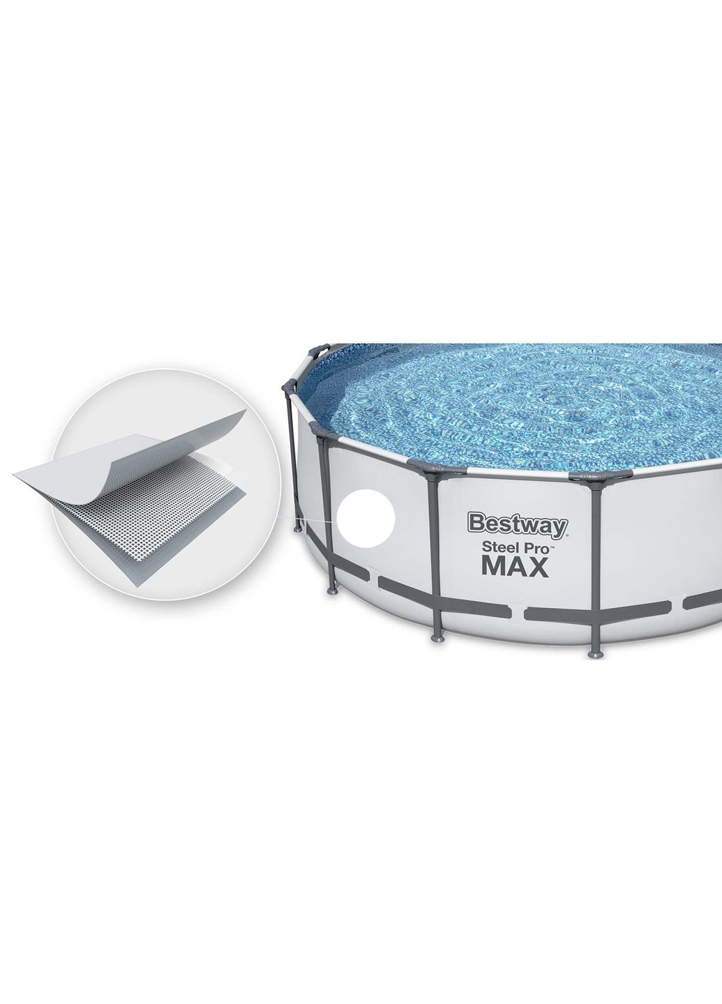 Басейн каркасний 17в1 56408, 305 x 76 см Bestway (329200711)