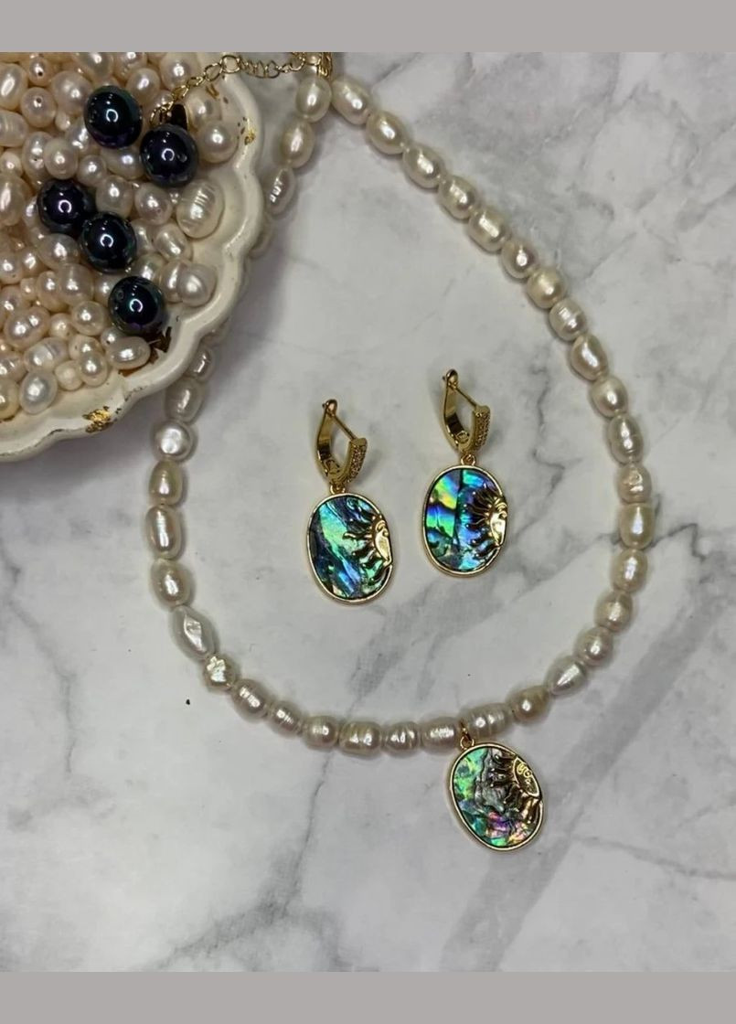 Колье "Chrome Sun" Le'Perle (312520001)