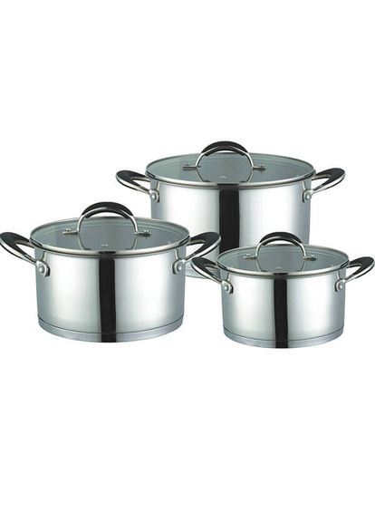 Набор посуды из нержавеющей стали из 6 предметов MR3502 Maestro (282727014)