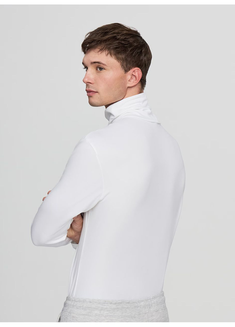 Белый демисезонный лонгслив Terranova