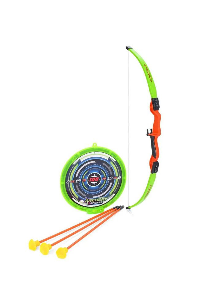 Іграшковий лук мішень із підсвіткою, стріли на присосках 3 шт (MR1562) Limo Toy (371684601)