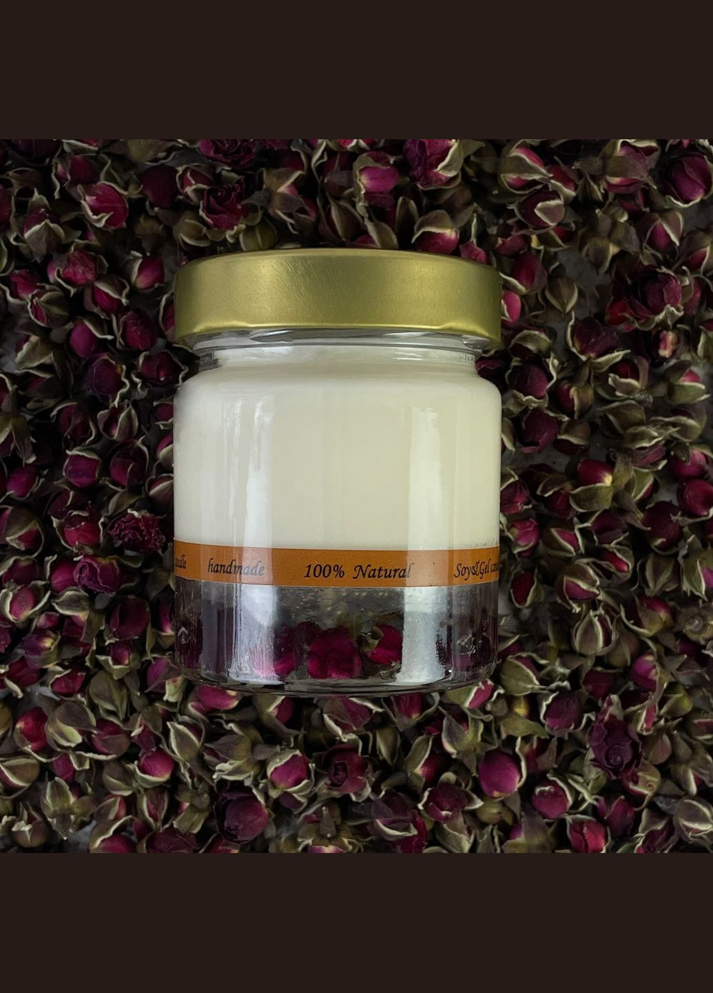 Соево-гелевая свеча с ароматом розы 5Candles (322347117)