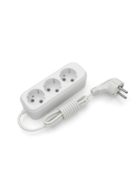 Подовжувач блоковий (ABS) 3 гнізда 3м із заземленням C-ES-1811 ELECTRUM (370620427)