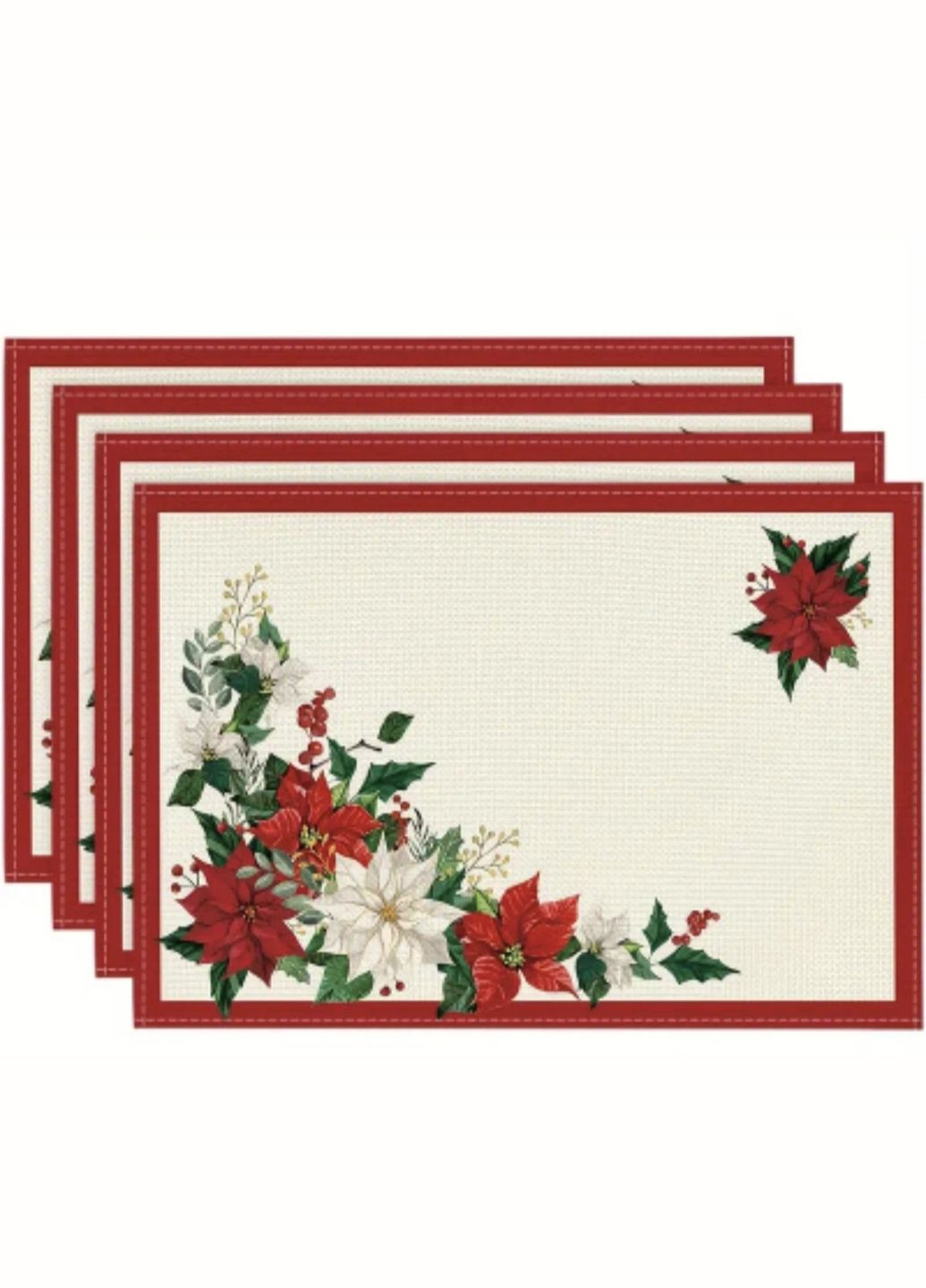 Рождественская подставка для посуды 4 шт. China (345751176)