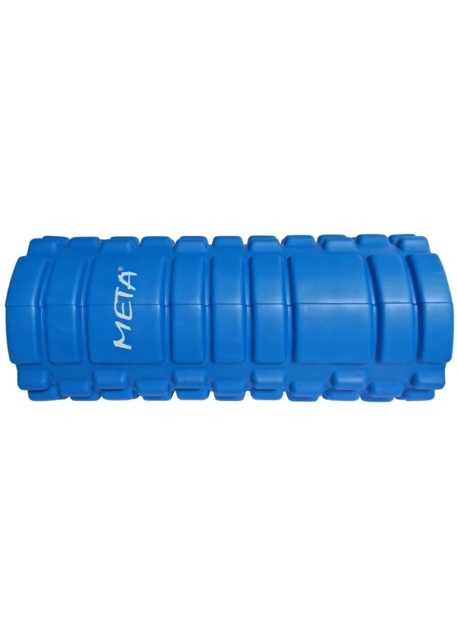 Ролер масажний Massage roller синій Уні 33см Meta (396663431)