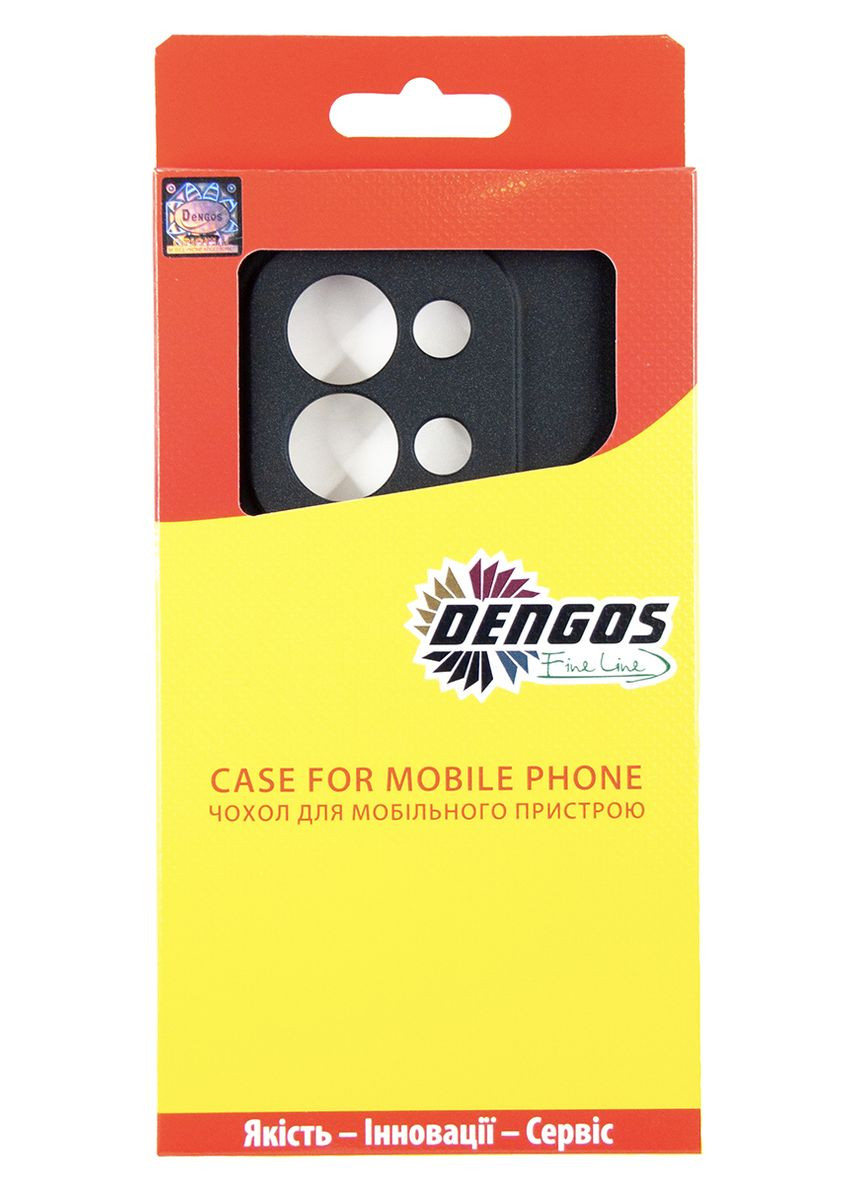 Чохол-накладка Carbon для Xiaomi Redmi 15C Black (DG-KM-165) + захисне скло DENGOS (369723209)