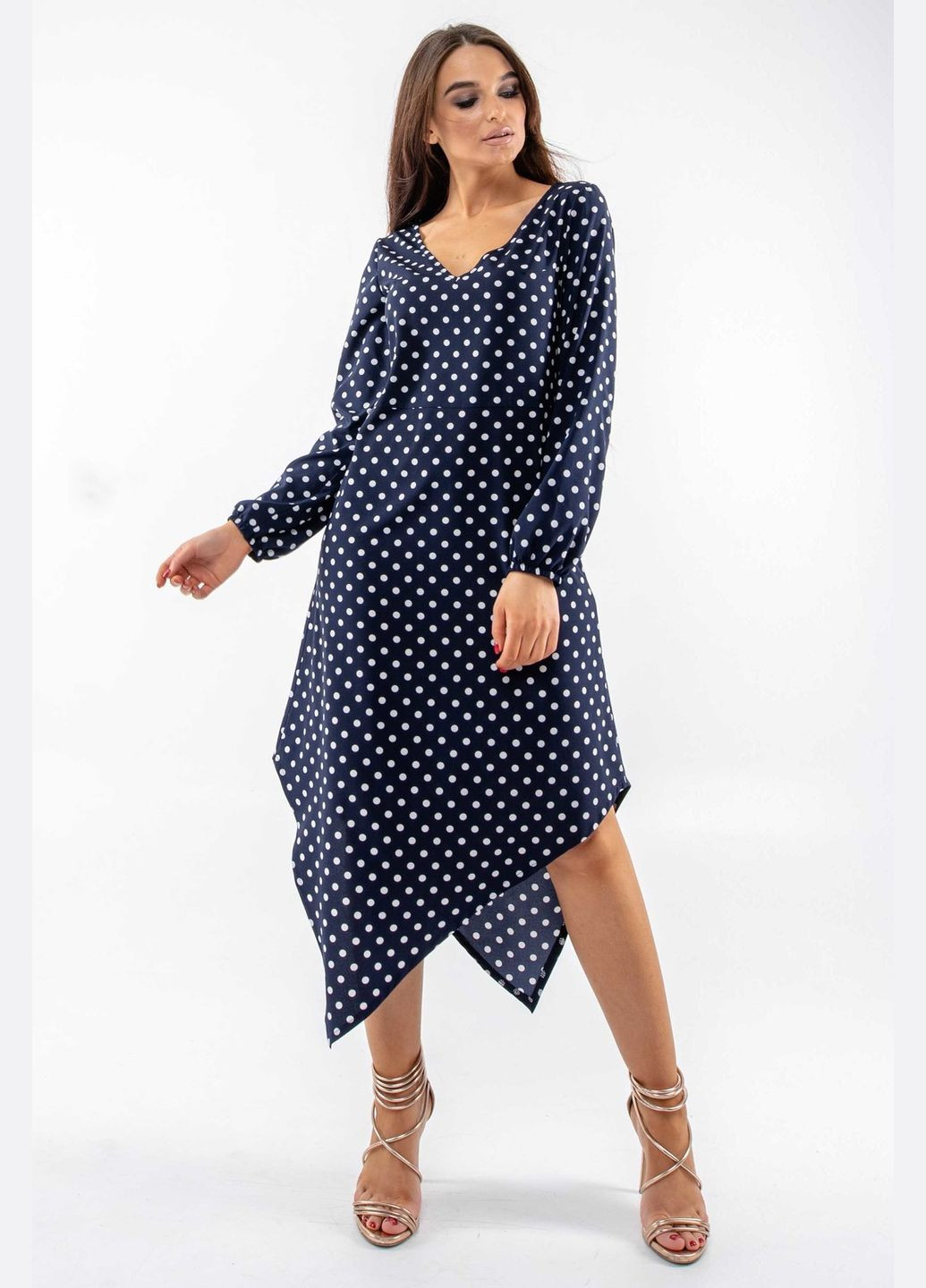 Темно-синя ділова, кежуал, святковий сукня ри мари камалія пл 0120 RiMari