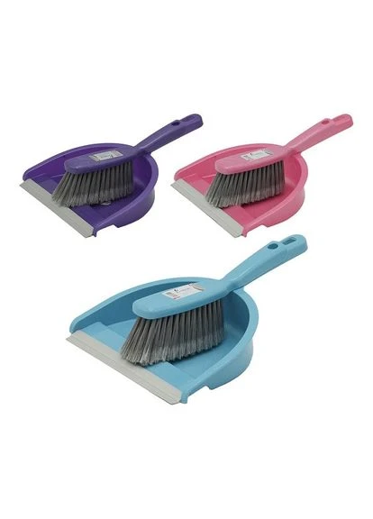 Совок зі щіткою, грубішою з гумкою 132ZP Zambak Plastik (387607227)