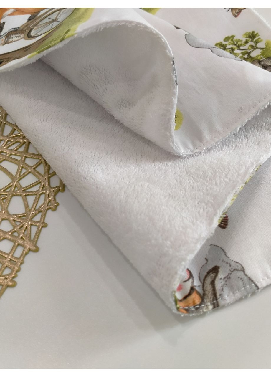 Пелюшки непромокальні бавовняні на махровій мембрані, розмір 45*58 No Brand (370370130)