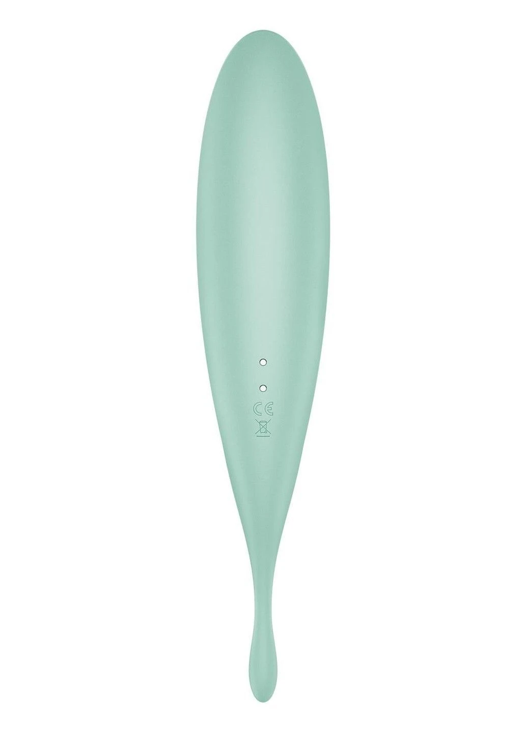 Смарт-вибратор для клитора с вакуумной стимуляцией Twirling Pro+ Mint Satisfyer (397537944)