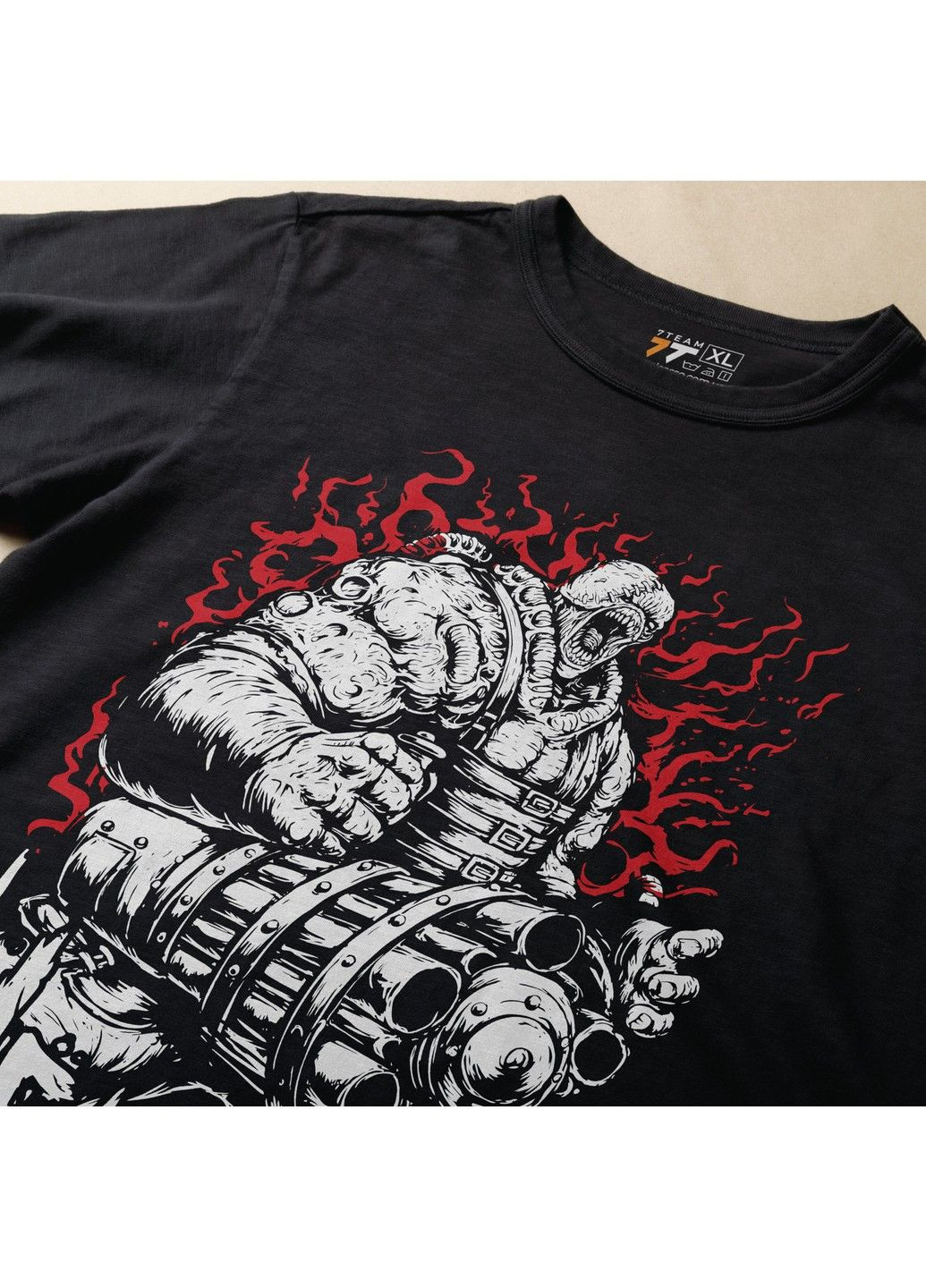 Чорна футболка з принтом resident evil - nemesis black No Brand