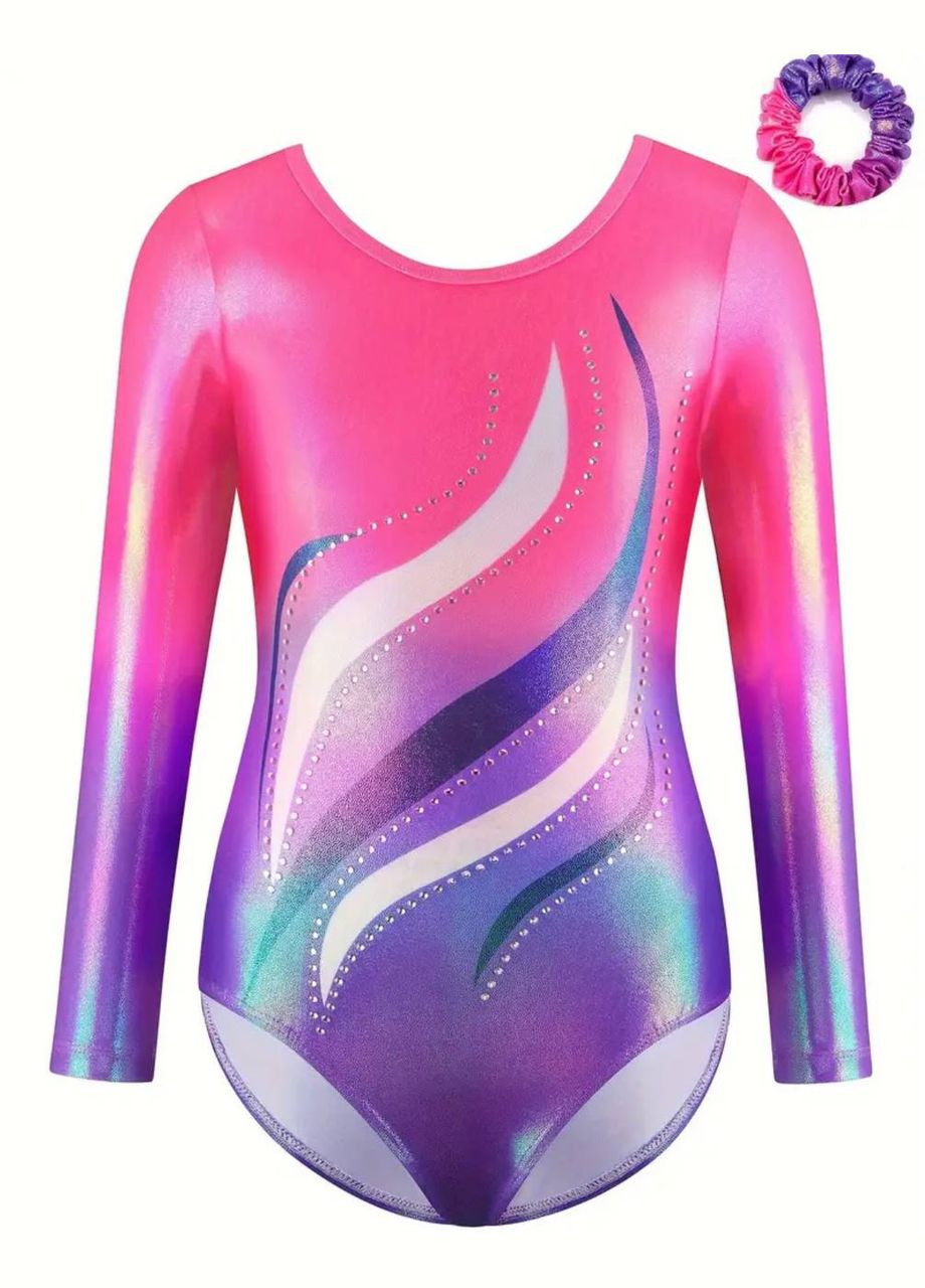 Рожевий демісезонний спортивний купальник суцільний No Brand Купальник