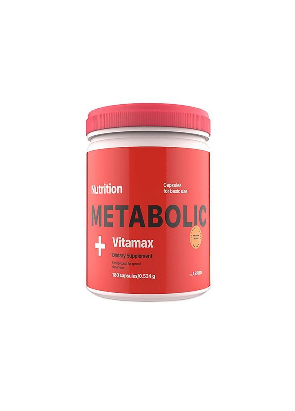 Вітаміни та мінерали Metabolic Vitamax, 180 капсул AB PRO (293339171)