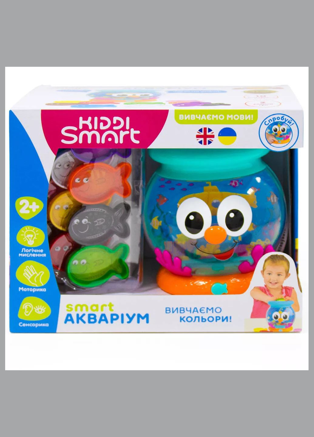 Интерактивная игрушка Аквариум украинский и английский язык (207659) KIDDI SMART (326806222)