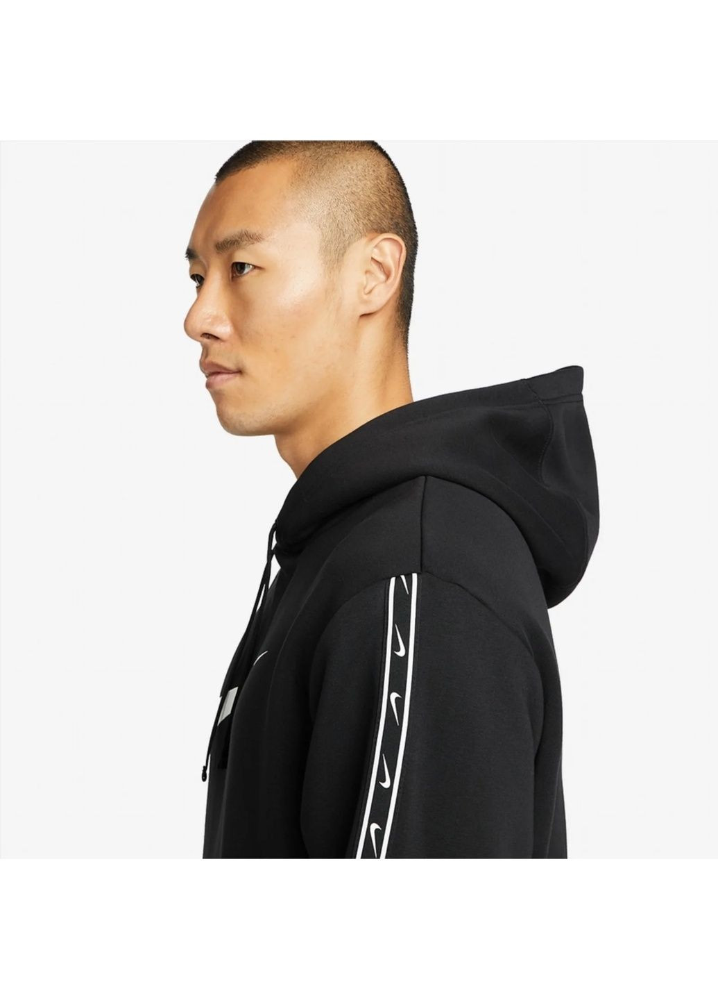 Худи мужские Sportswear Repeat Pullover Fleece Hoodie Black Dx2028-010 Nike (364662468)