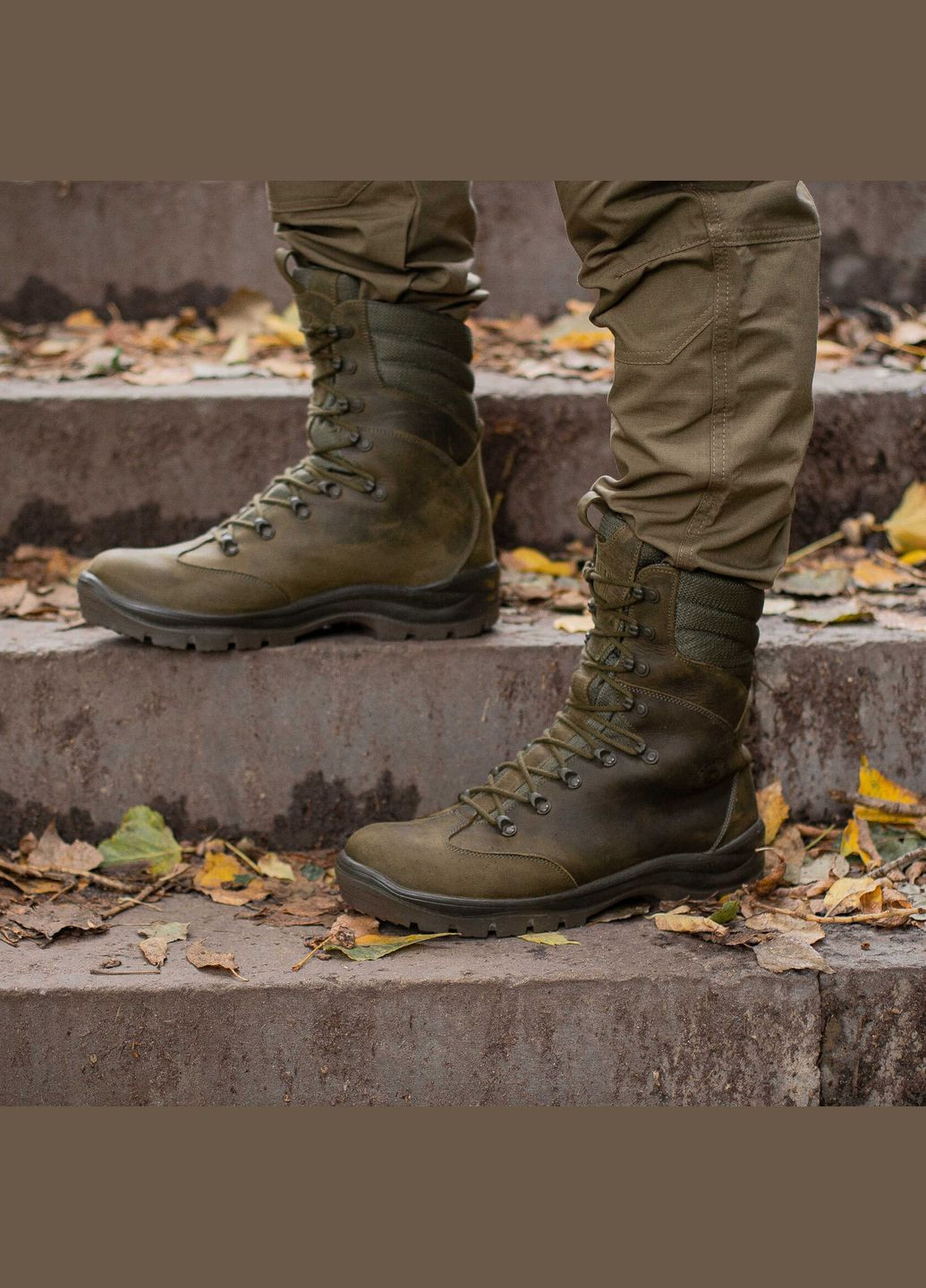 Берці Демісезонні Тактичні Чоловічі. 35-47р Олива. Водонепроникні! STDM-1003 No Brand (301137922)